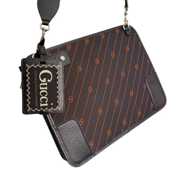 Gucci 752595 Unisex Interlocking Medium GG Messenger Bag - Picture 3 of 16